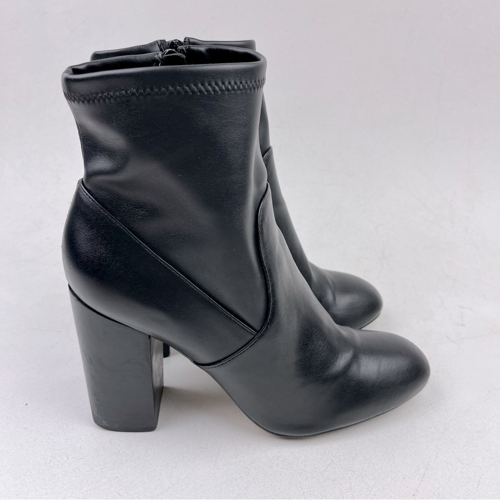 REBECCA MINKOFF Ankle Boots Black Zip Leather